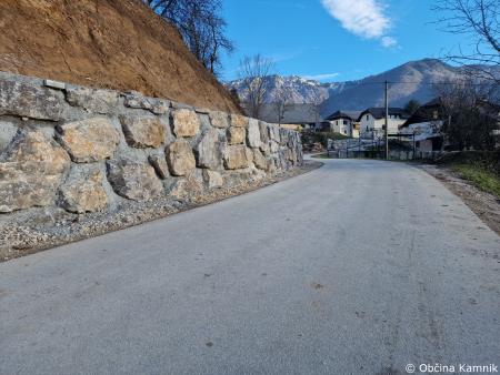 Sanacija zemeljskega plazu nad JP 660473 Županje Njive (4)